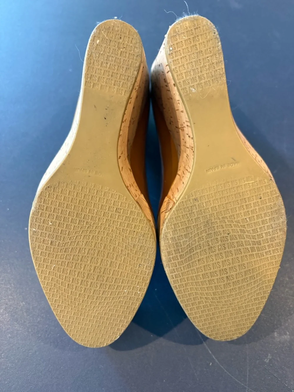 Stuart Weitzman Patent Cork Wedge - Picture 4 of 7